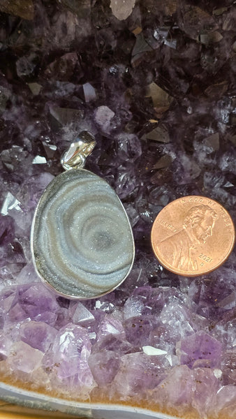 Desert Druzy pendant