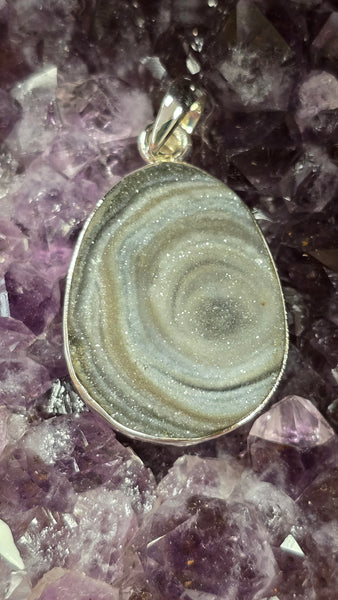 Desert Druzy pendant