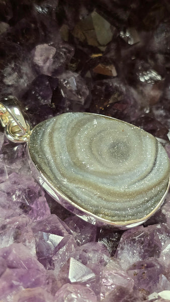 Desert Druzy pendant