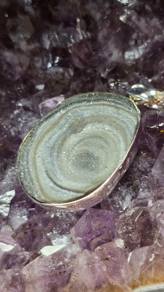 Desert Druzy pendant