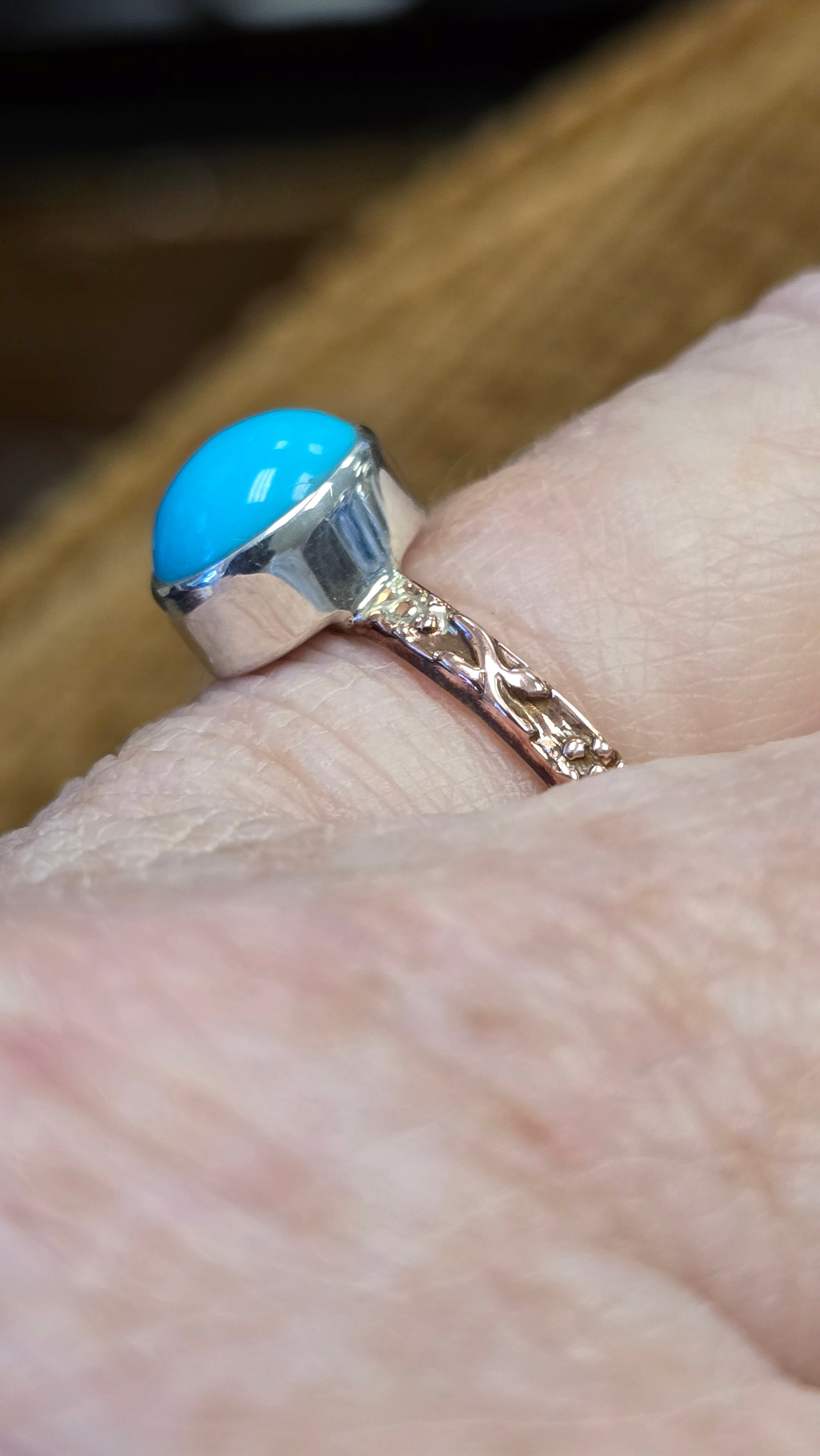 Arizona Turquoise size 7.5 – Alma Naturals Idaho