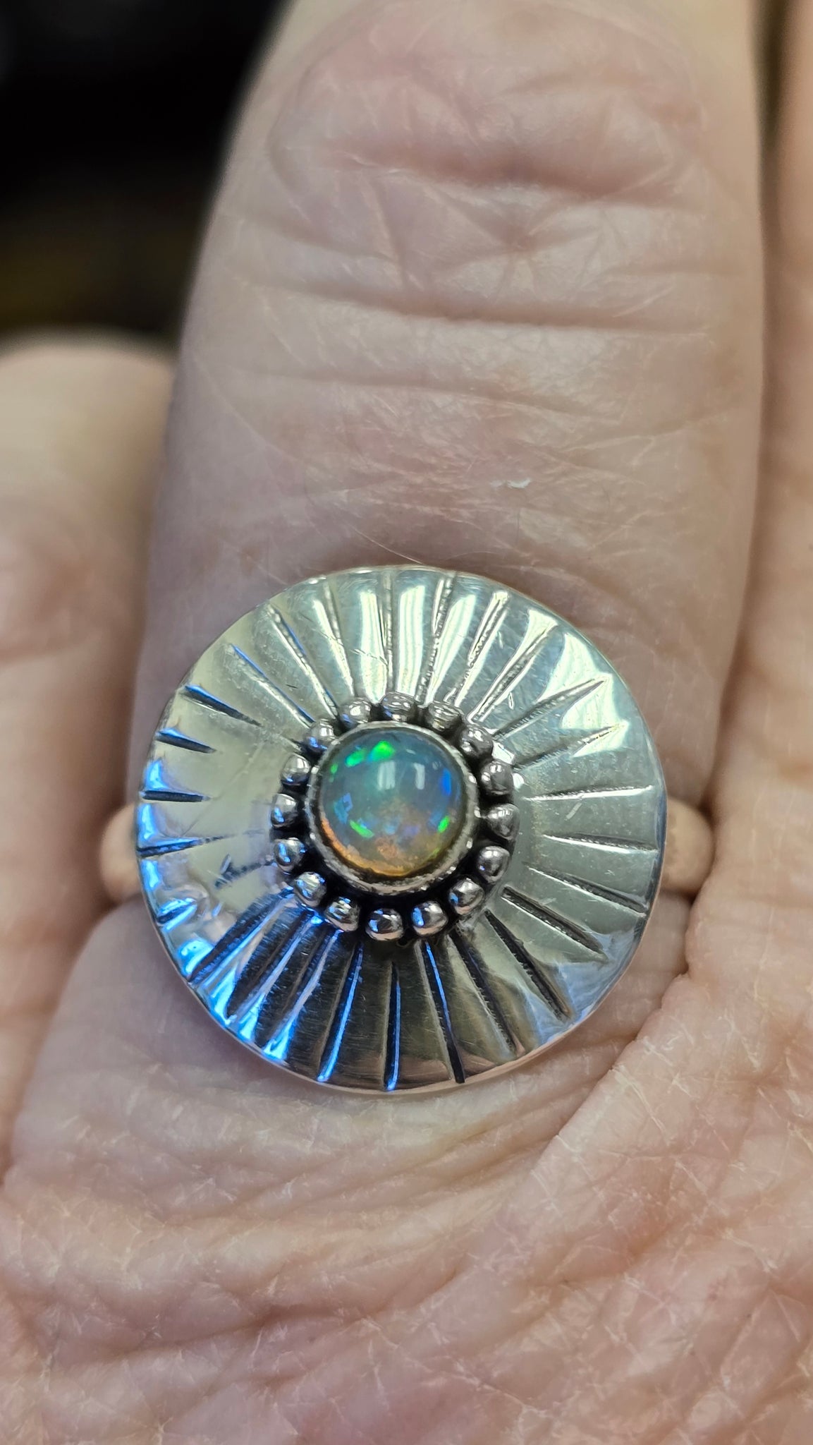 Opal ring size 7