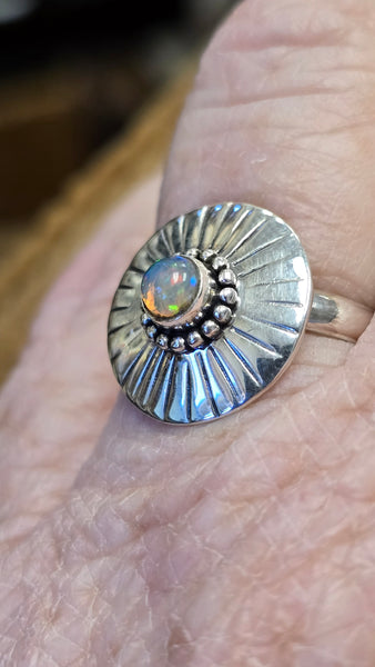 Opal ring size 7