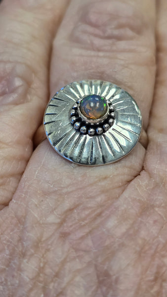 Opal ring size 7