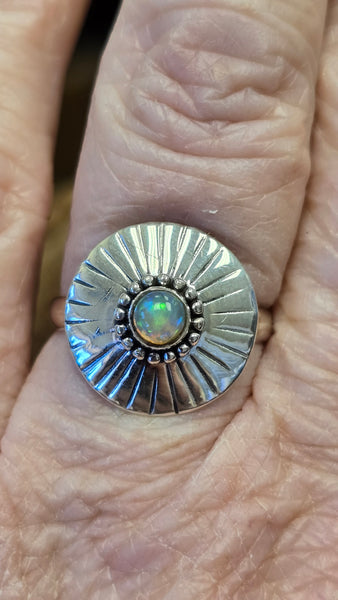Opal ring size 7