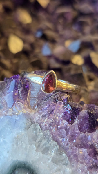 Pink Rhodalite Garnet size 8