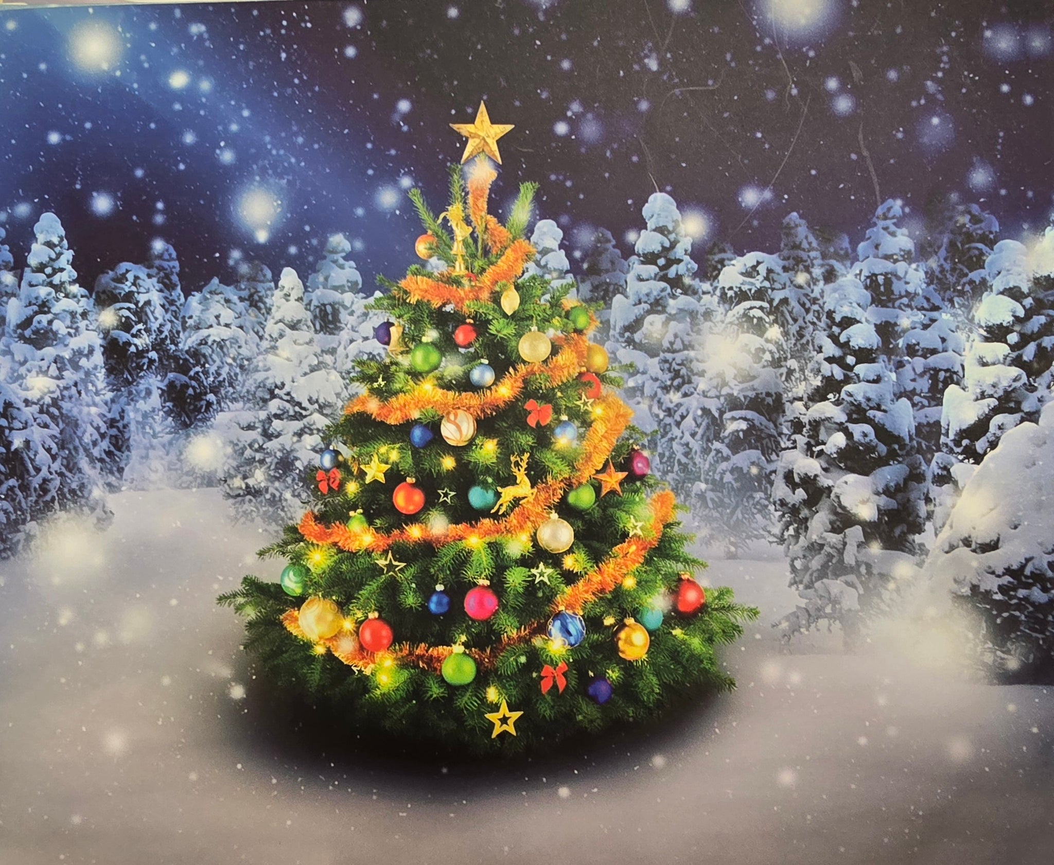 Christmas advent crystal calendar