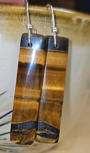 Tigers Eye Earrings