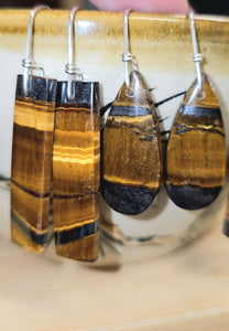 Tigers Eye Earrings