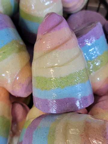 Unicorn Horn Bath Bombs