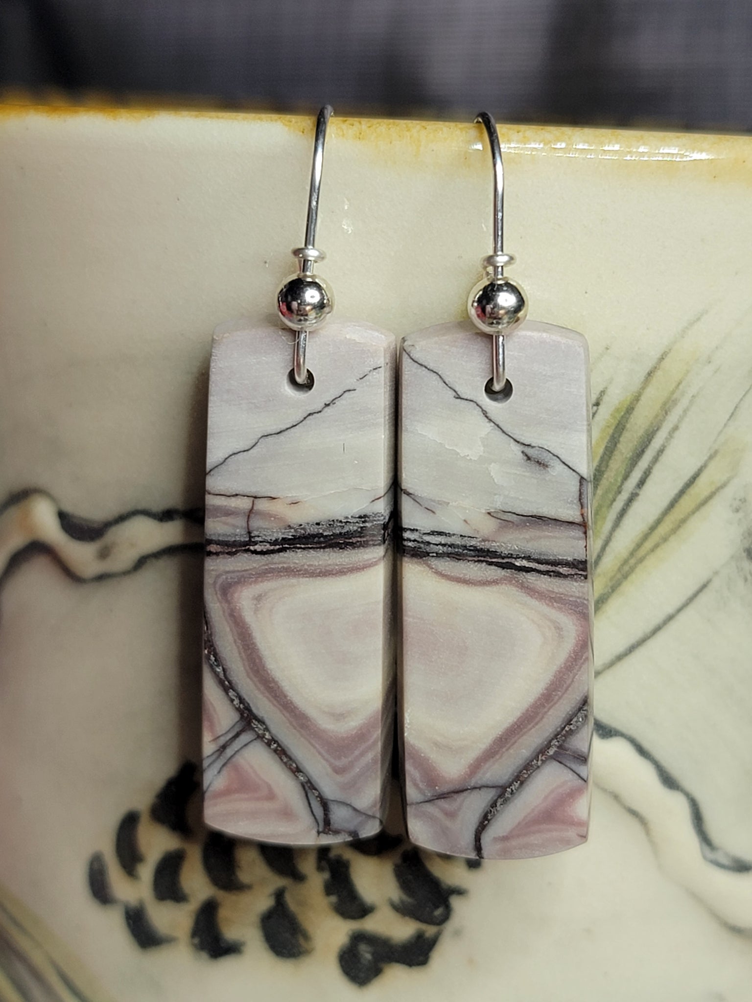Picasso Jasper Earrings