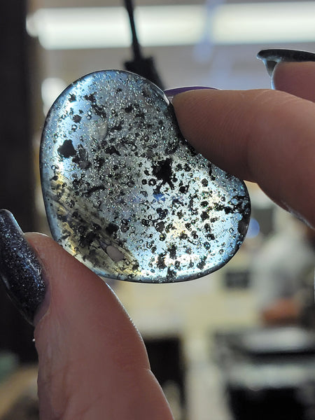 RARE Galaxy Obsidian Cabochon Carvings