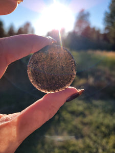 RARE Galaxy Obsidian Worry Stone