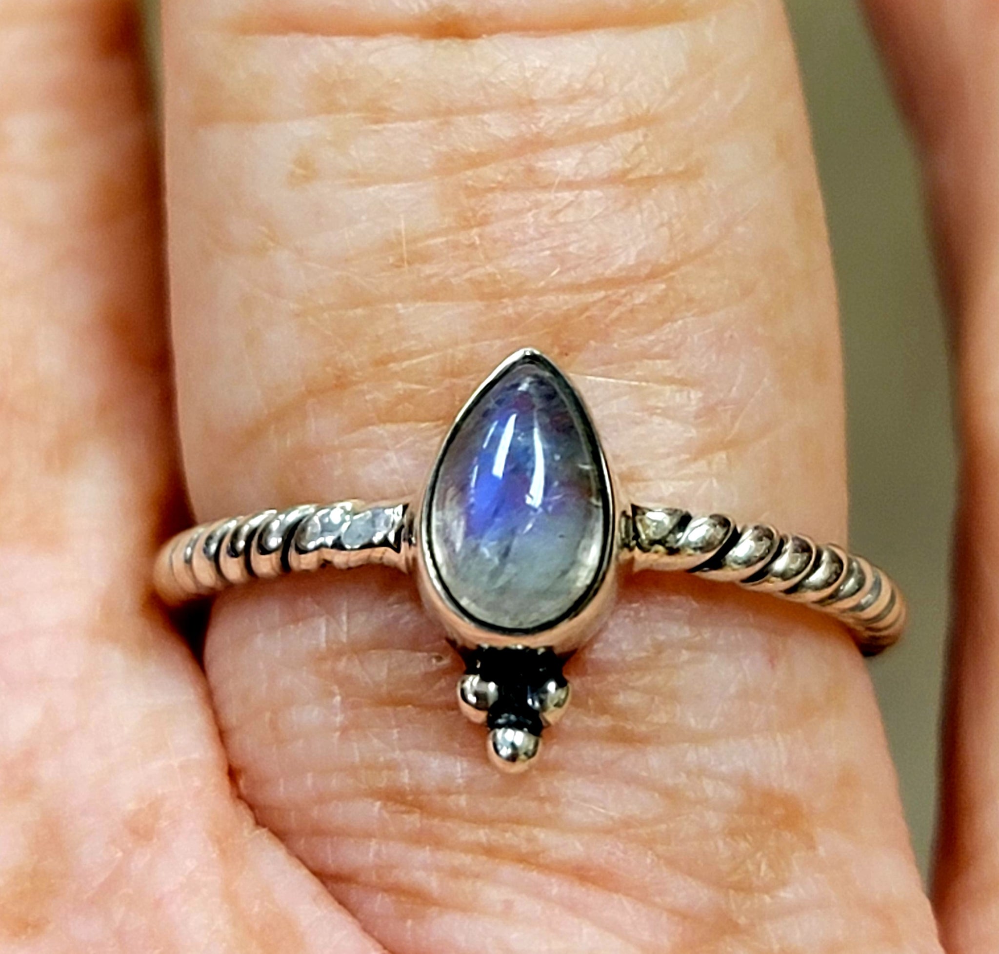 Moonstone ring size 8.5