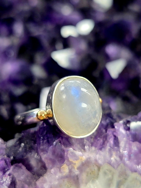 Moonstone ring size 7