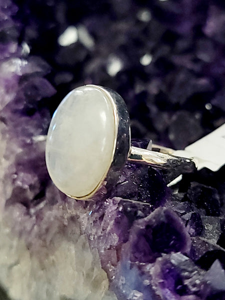 Large Blue Moonstone size 8