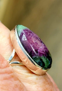 Ruby Fuschite ring size 7